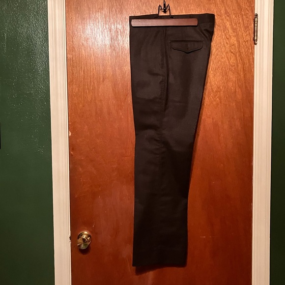 Vintage John Alexander Dark Brown Wool Men’s Dress Pant 34x32 - Picture 4 of 7